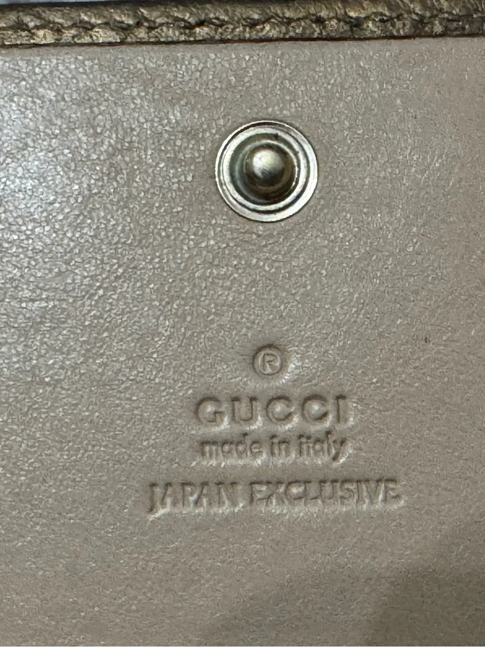 Gucci Metallic Gold GG-Embossed Continental Wallet
